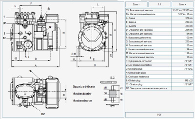 Компрессор D3-19.1Y Frascold