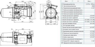 Компрессор CXH51-110-398Y Frascold