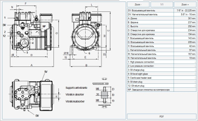 Компрессор C3-12Y Frascold