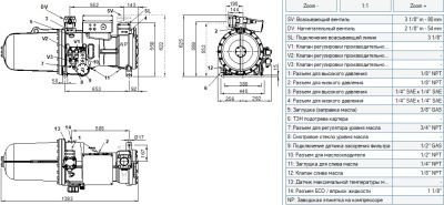 Компрессор CXH02-80-230Y Frascold
