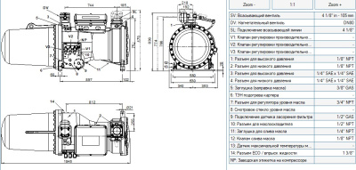Компрессор CXW91-140-620Y Frascold