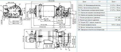 Компрессор FVR-H-90-270 Frascold