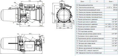 Компрессор CXH91-210-810Y Frascold