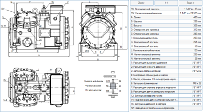 Компрессор Q10-39.1Y Frascold