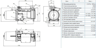 Компрессор CXWI51-110-468Y Frascold