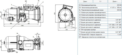 Компрессор CXHP91-240-912Y Frascold
