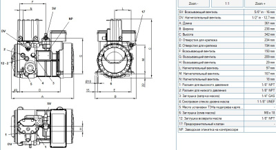 Компрессор A2.5-5SK3 Frascold