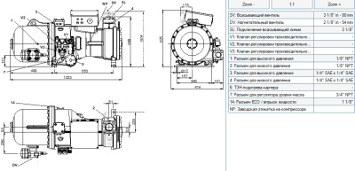 Компрессор CXWP01-50-230Y Frascold