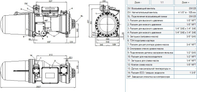 Компрессор CXHI92-310-1000Y Frascold