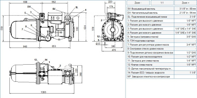 Компрессор CXHI02-90-264Y Frascold