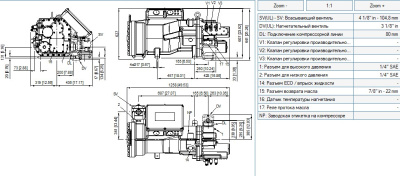 Компрессор FVR-H-140-430 Frascold